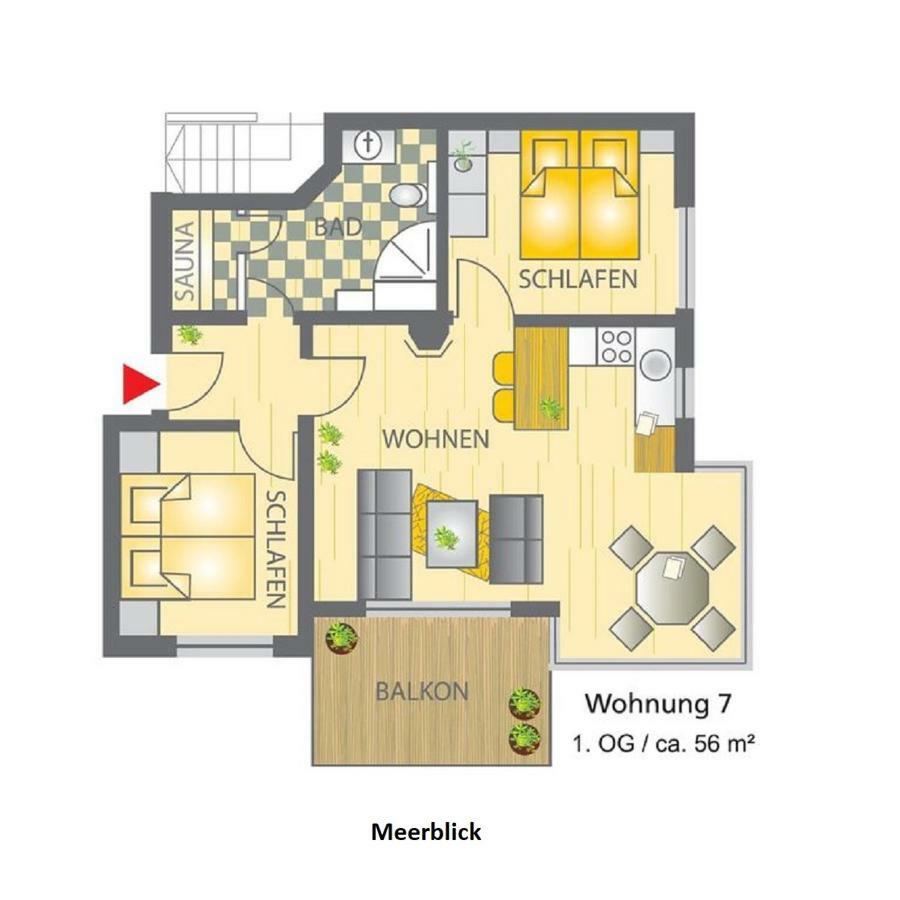Windrose 7 Apartment Grossenbrode Luaran gambar